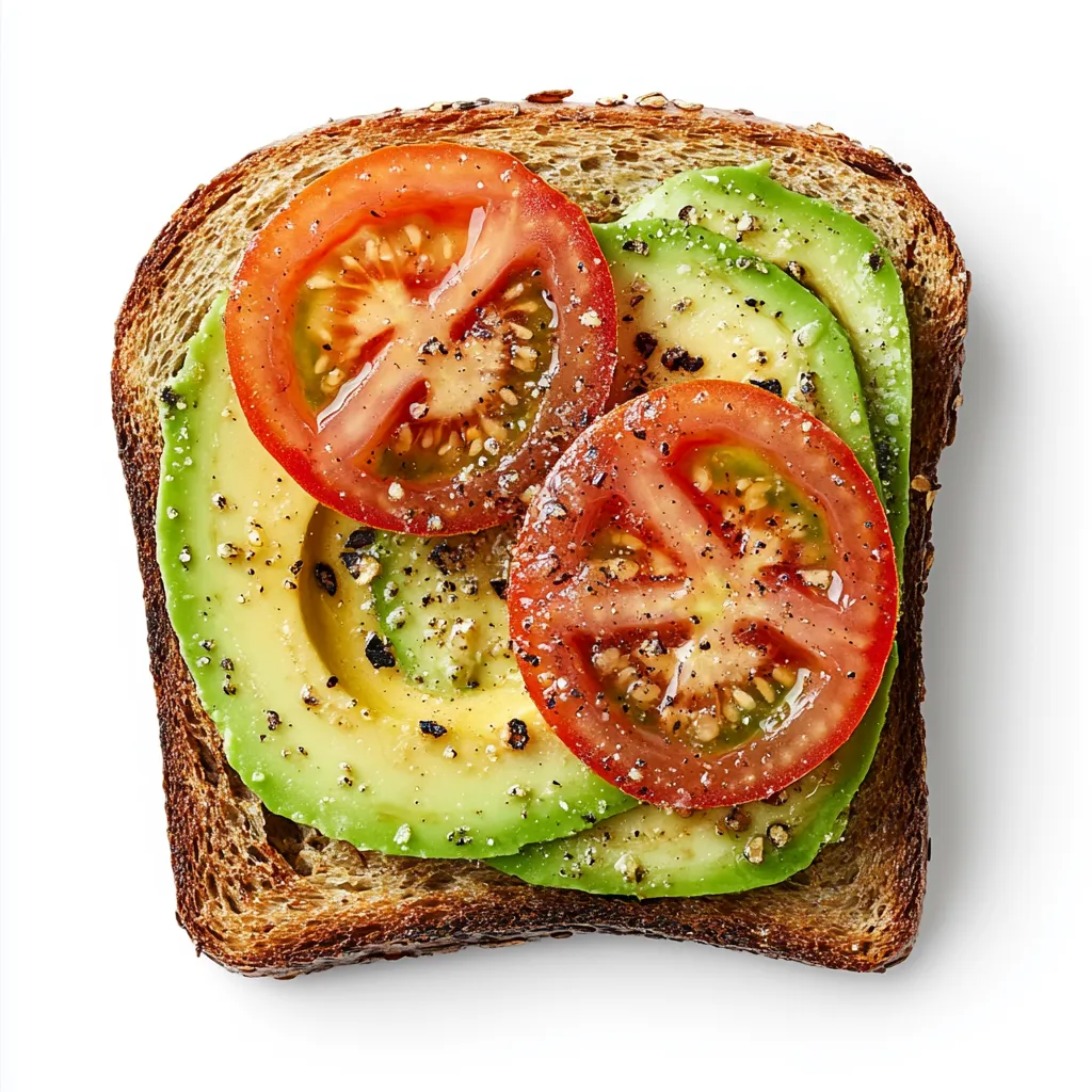 Avocado and Tomato Breakfast Toast